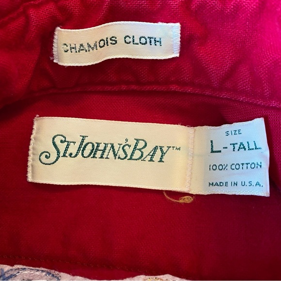 Vintage Embroidered Seamstress Sewing Tailor Crafter Themed Chamois Shirt - Picture 8 of 12